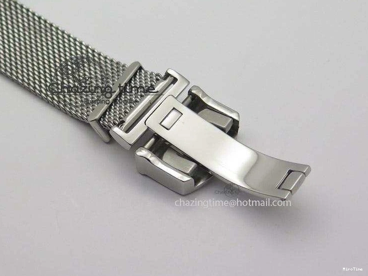 MIROTIME 0414 Portofino SCHAFFHAUSEN SS MKF 1:1 Best Edition Blue Dial On Mesh Bracelet A Versatile 7338